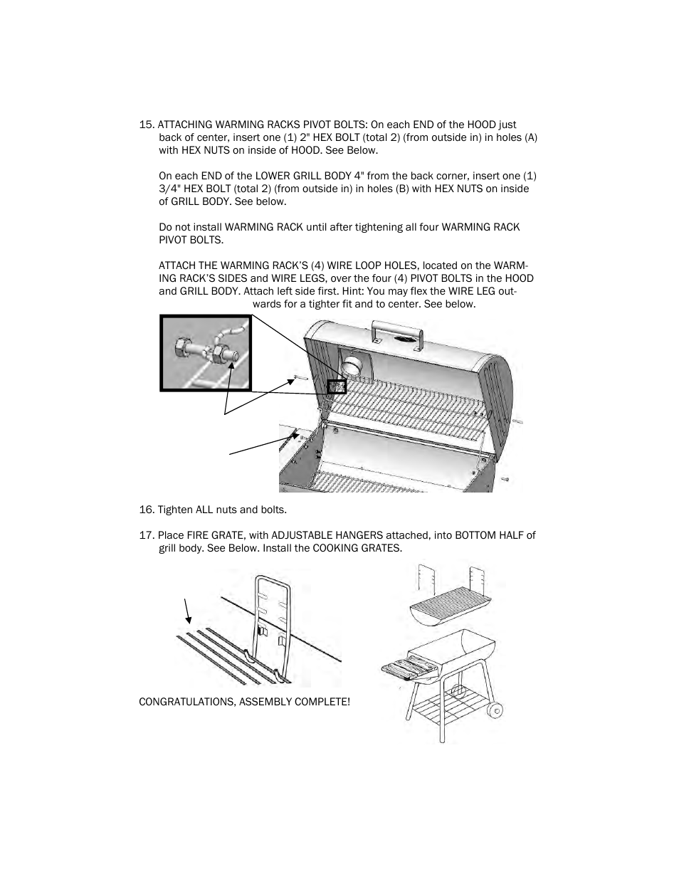 Char-Griller 2123 User Manual | Page 8 / 20