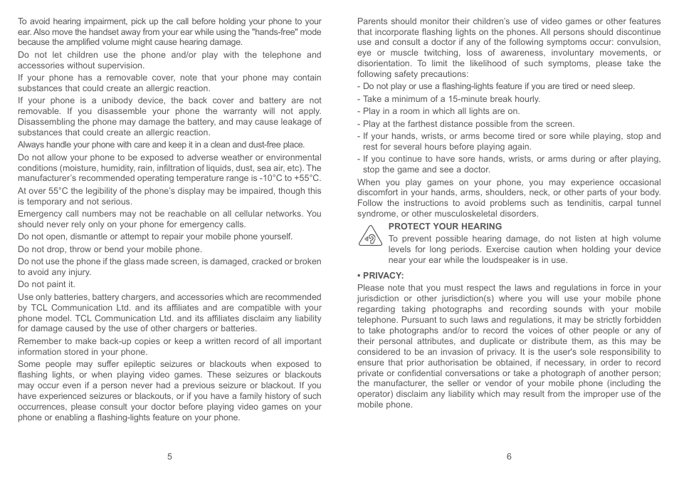Alcatel Pixi 4 4017 D User Manual | Page 4 / 61