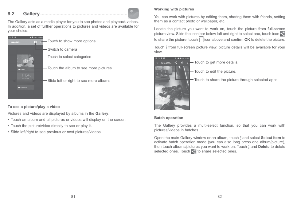 2 gallery | Alcatel Pixi 4 4017 D User Manual | Page 42 / 61