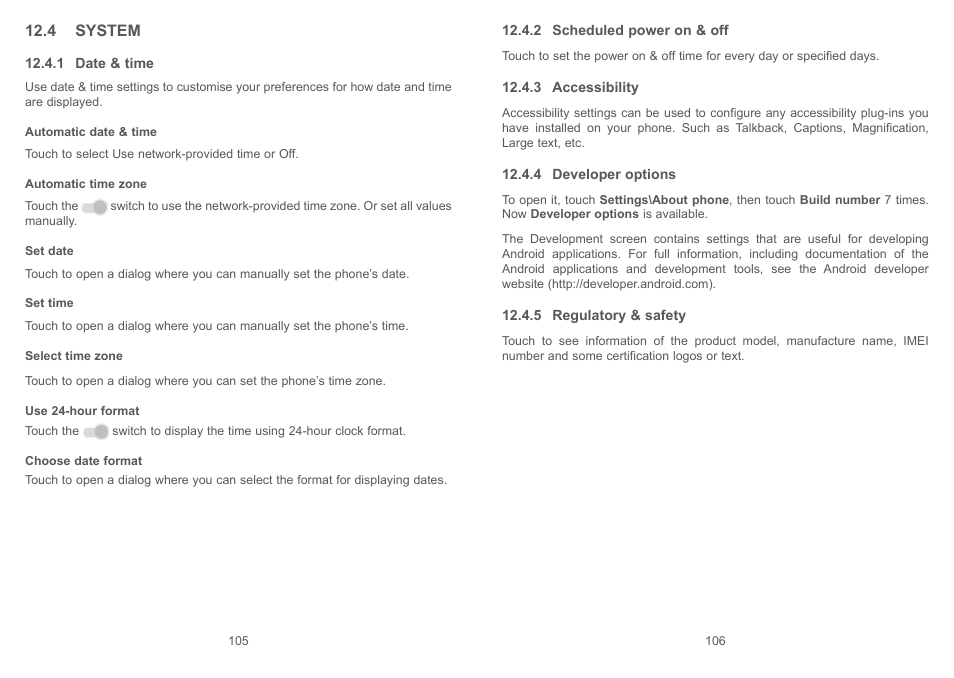 4 system | Alcatel Pixi 4 4017 D User Manual | Page 54 / 61