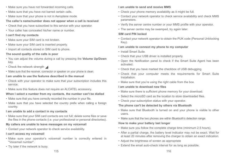 Alcatel Pixi 4 4017 D User Manual | Page 59 / 61