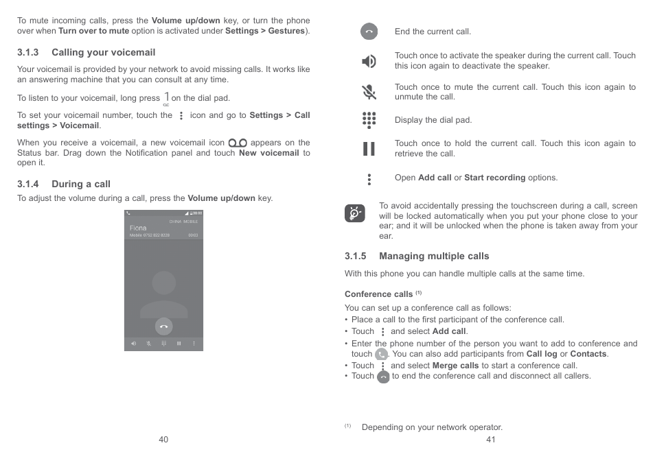 Alcatel Pixi 4 4034 D User Manual | Page 22 / 61