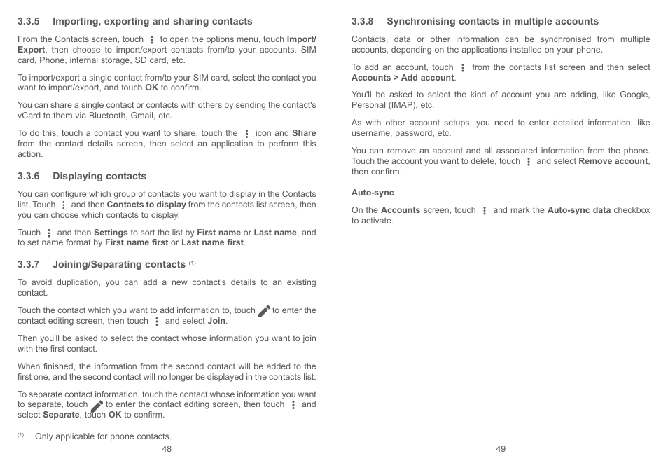 Alcatel Pixi 4 4034 D User Manual | Page 26 / 61