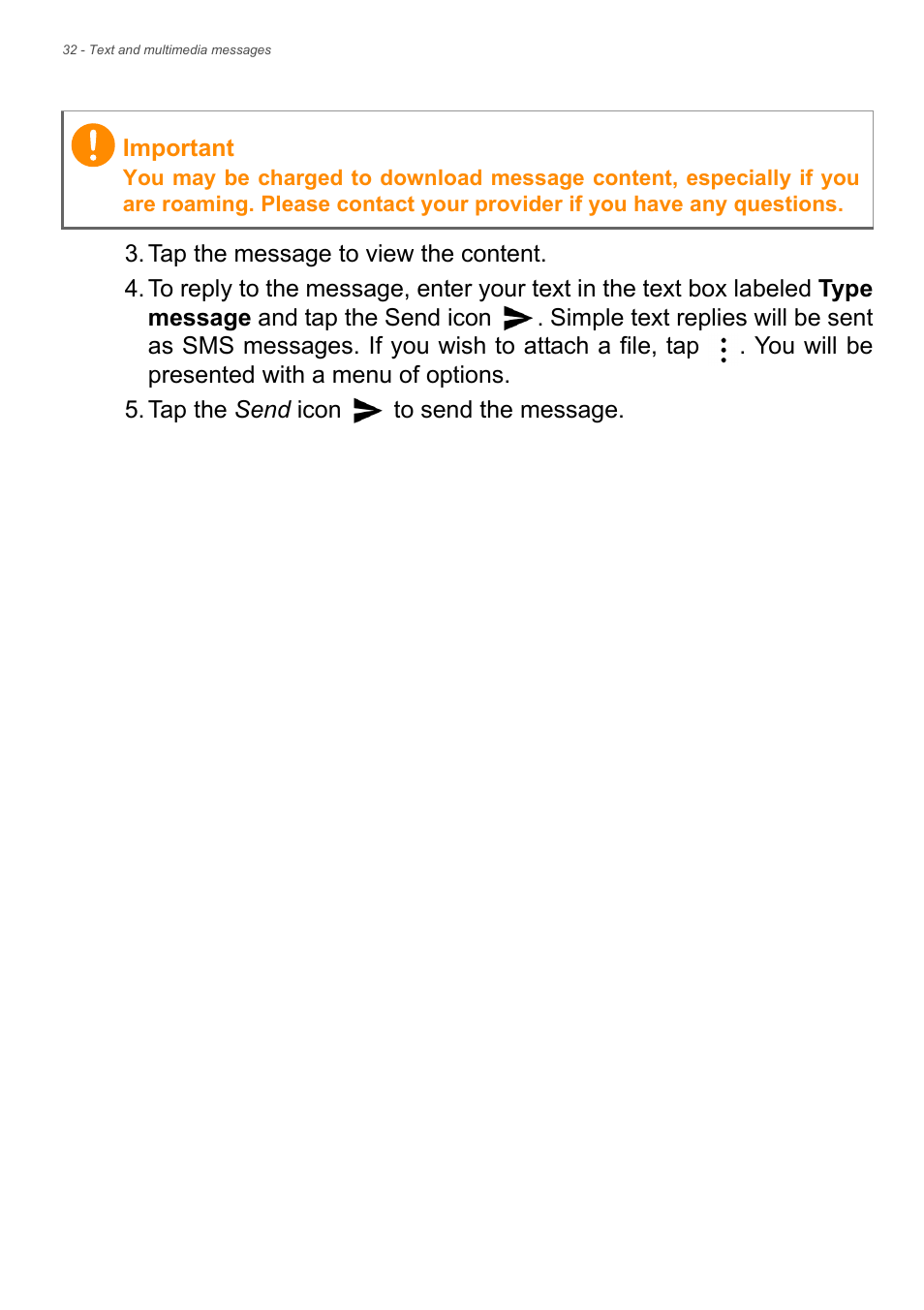 Acer Liquid Z6 User Manual | Page 32 / 66