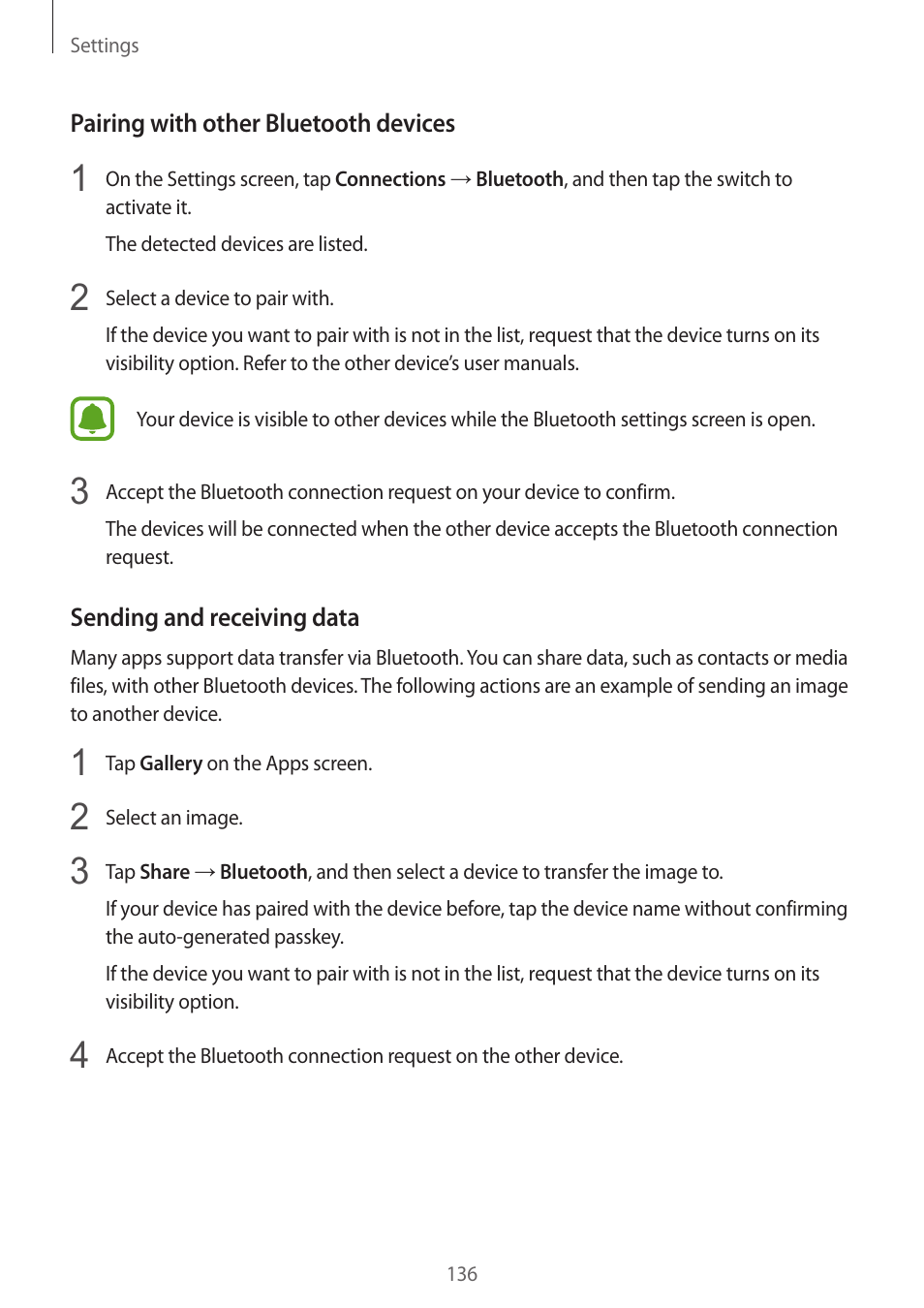 Samsung SM-G930F User Manual | Page 136 / 191