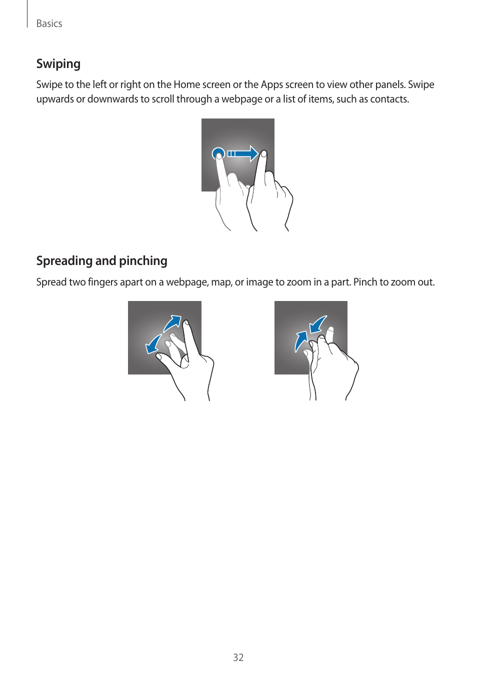 Samsung SM-G930F User Manual | Page 32 / 191