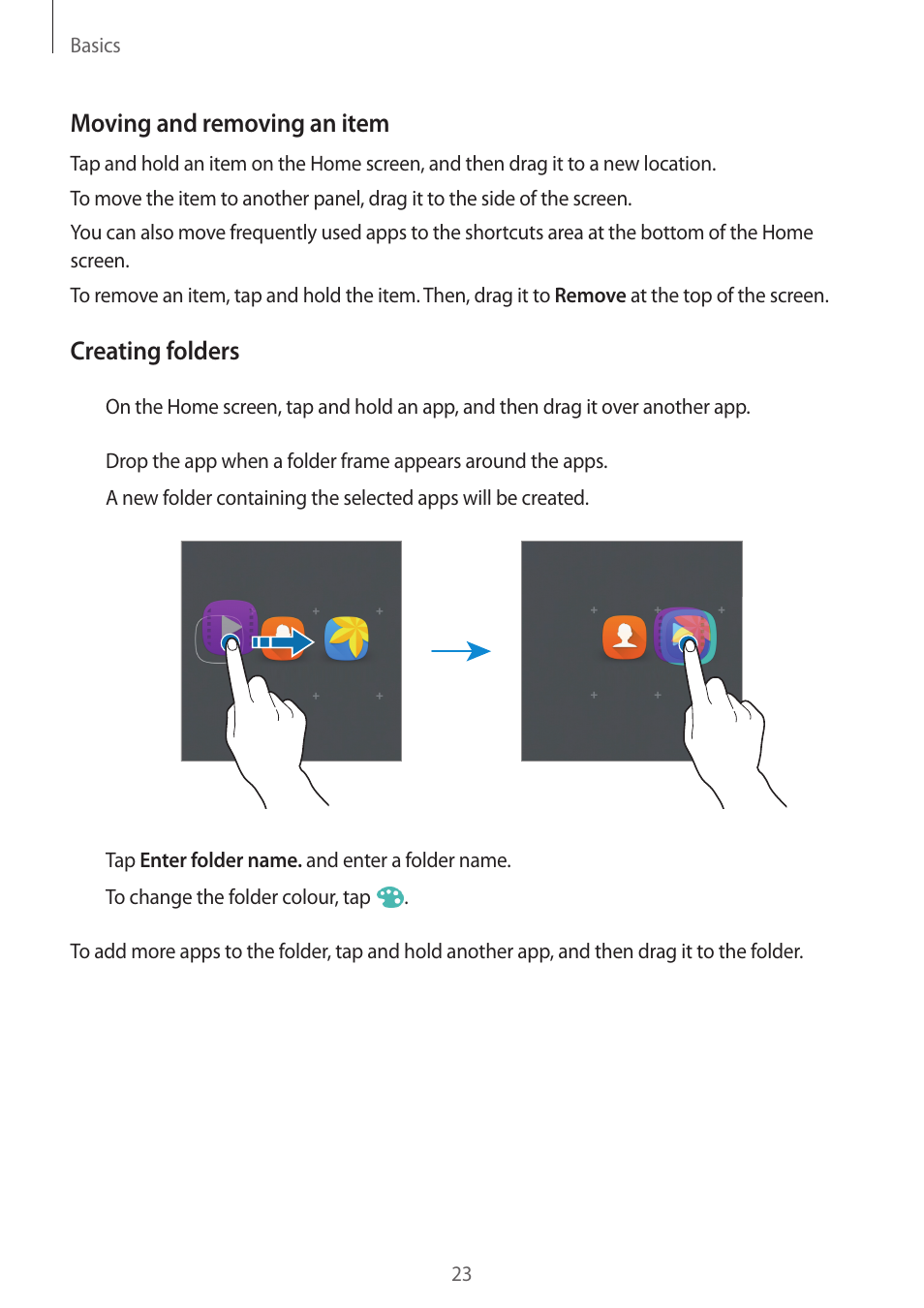 Samsung J1 SM-J120F User Manual | Page 23 / 89