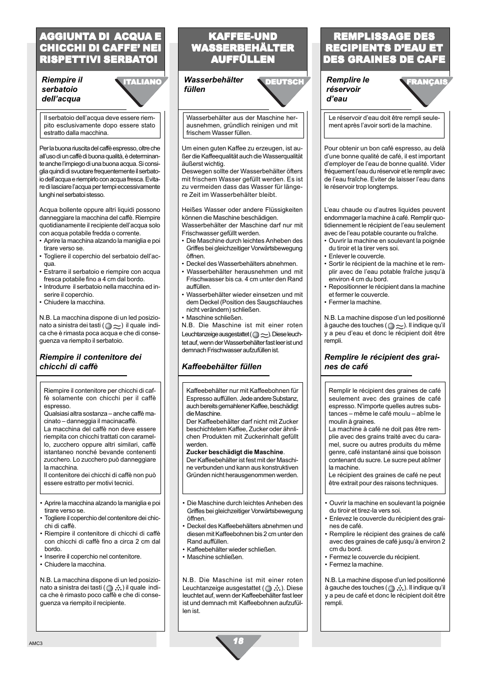 Kleenmaid CM01X User Manual | Page 18 / 36