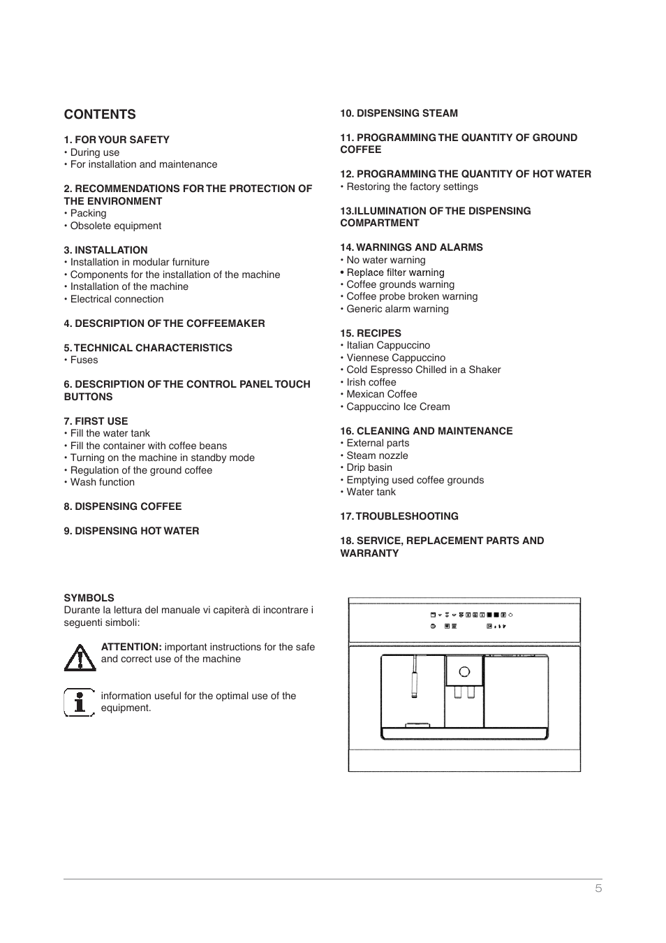 Kleenmaid CM4510 User Manual | Page 5 / 20