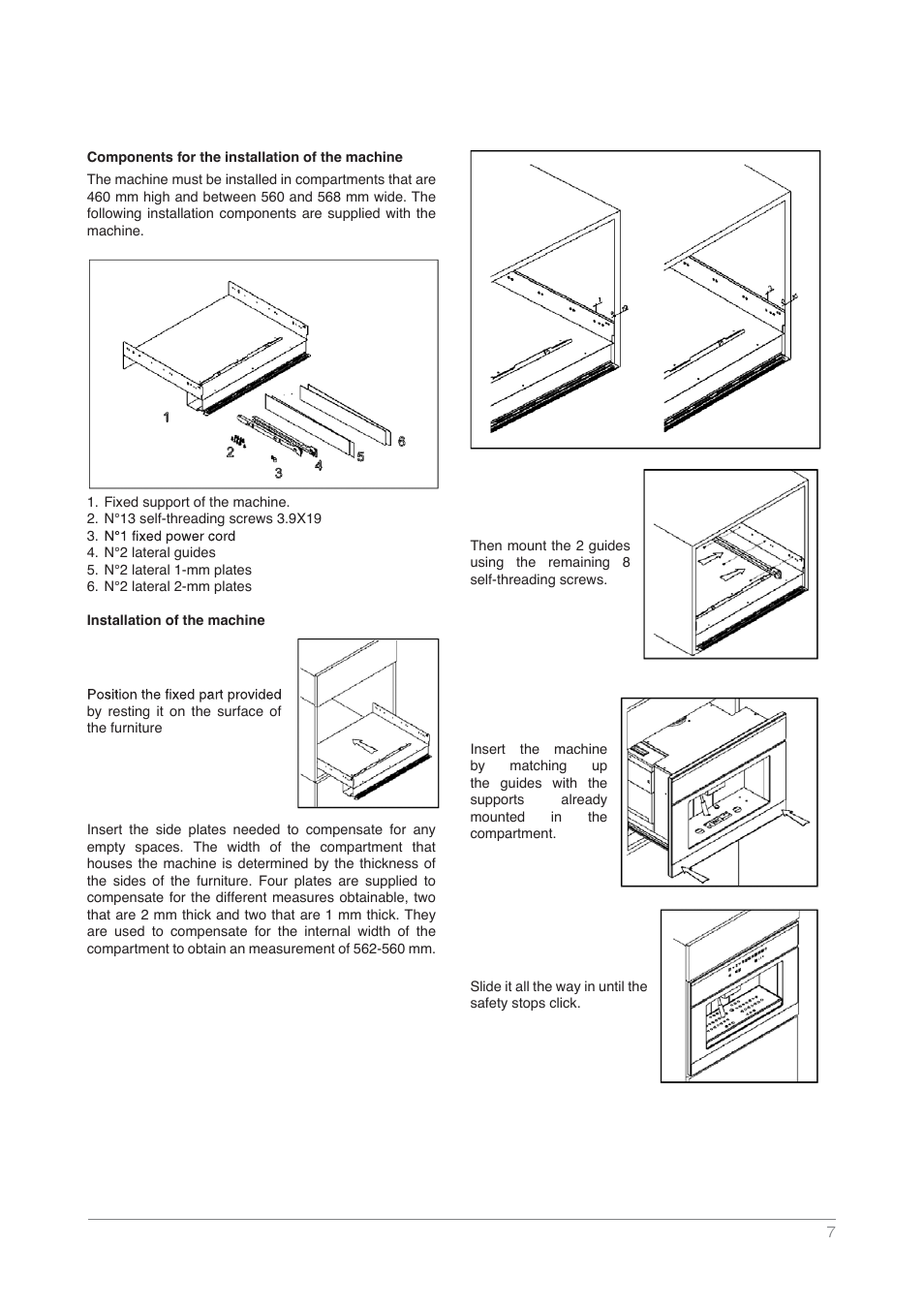 Kleenmaid CM4510 User Manual | Page 7 / 20