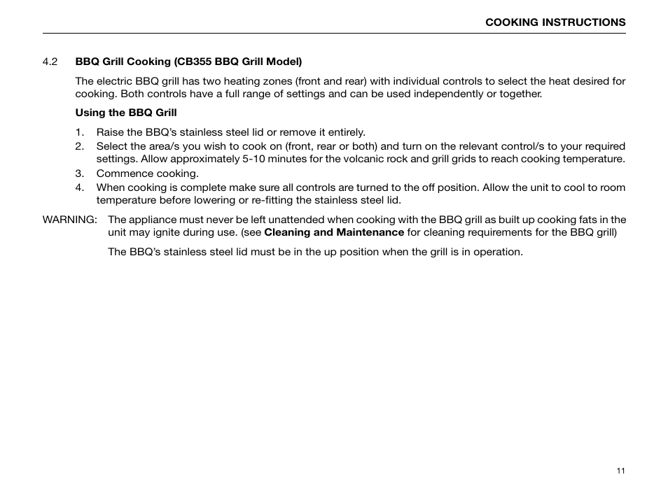 Kleenmaid CC29 User Manual | Page 13 / 36
