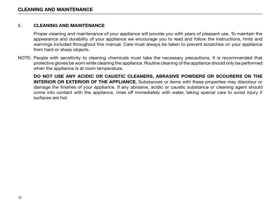 Kleenmaid CC29 User Manual | Page 14 / 36