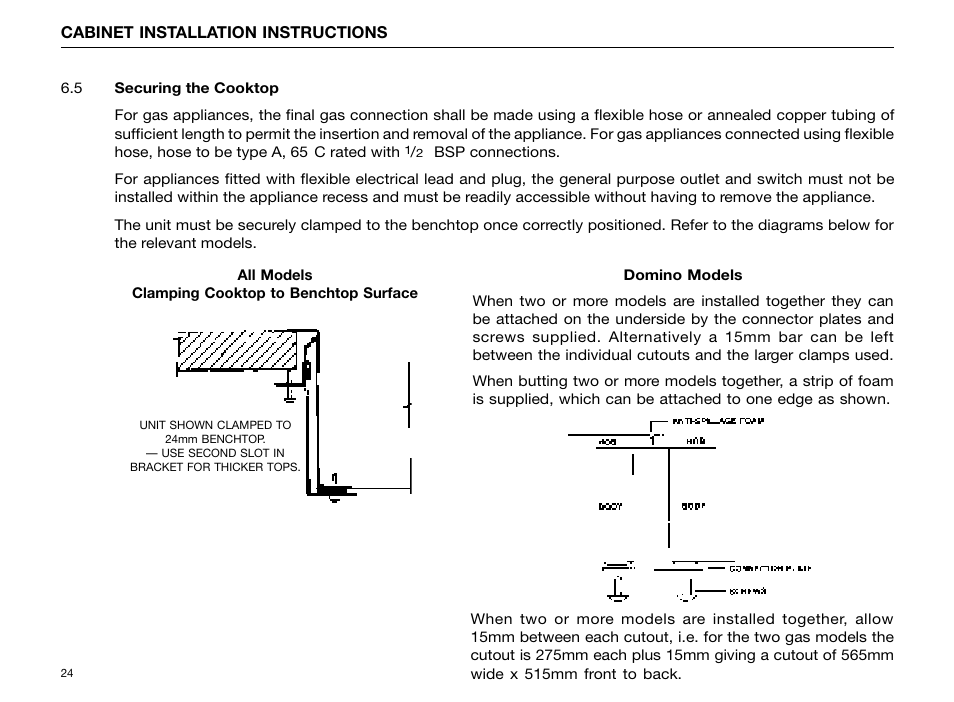 Kleenmaid CC29 User Manual | Page 26 / 36