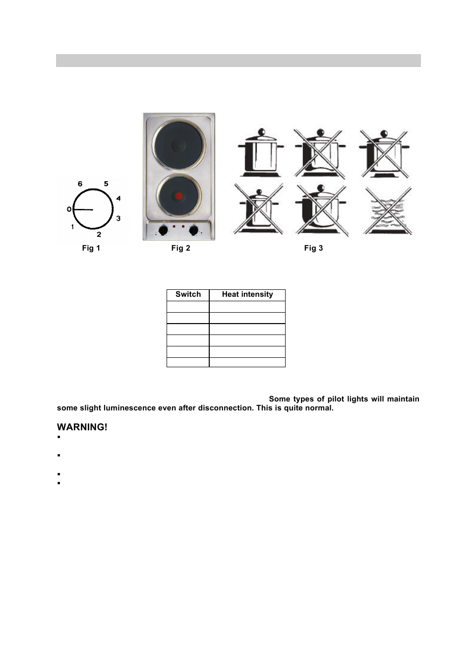 Ch311s solid element - instructions for use | Kleenmaid CH311B User Manual | Page 14 / 19