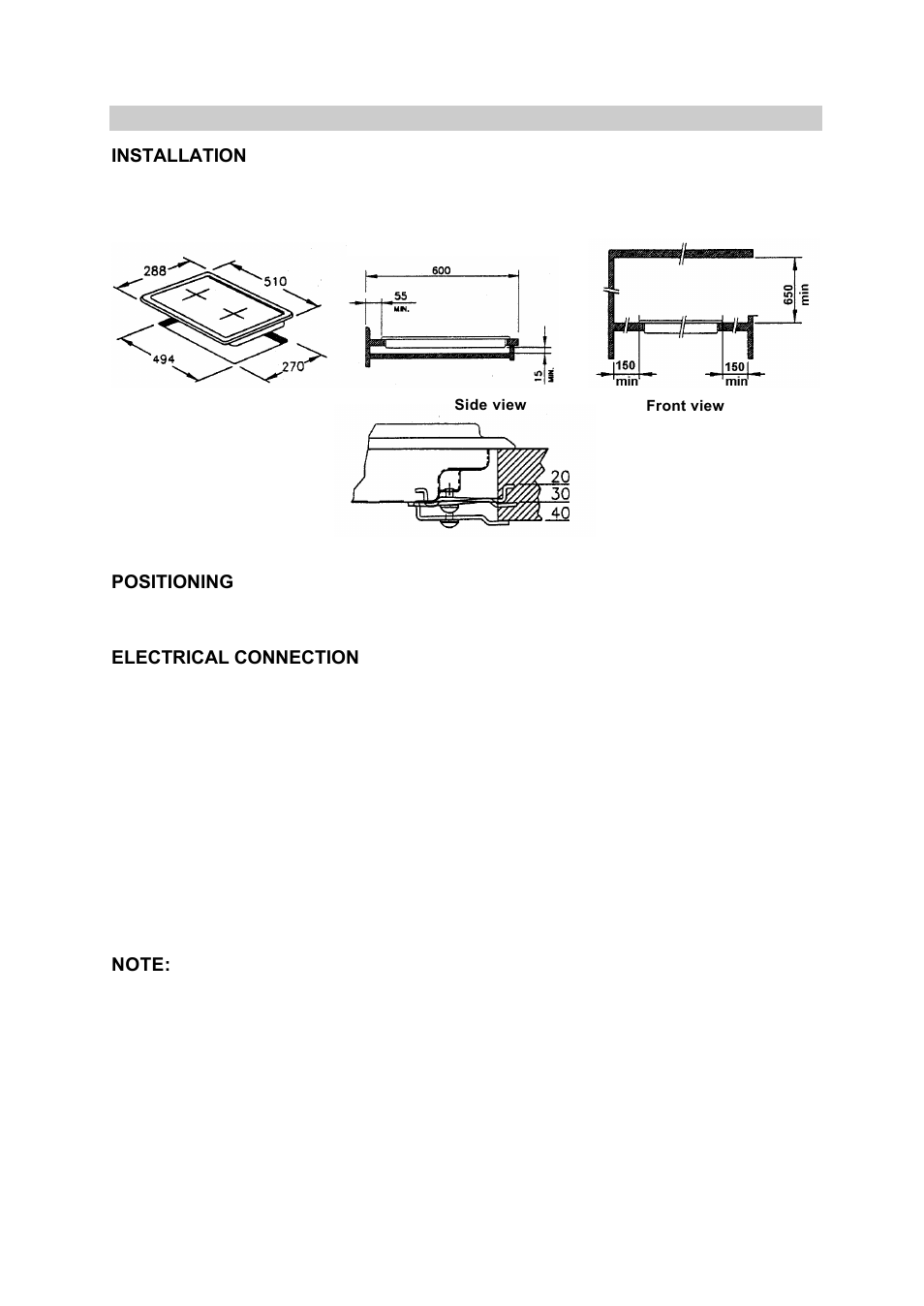 Ch311s solid element – installation instructions | Kleenmaid CH311B User Manual | Page 16 / 19