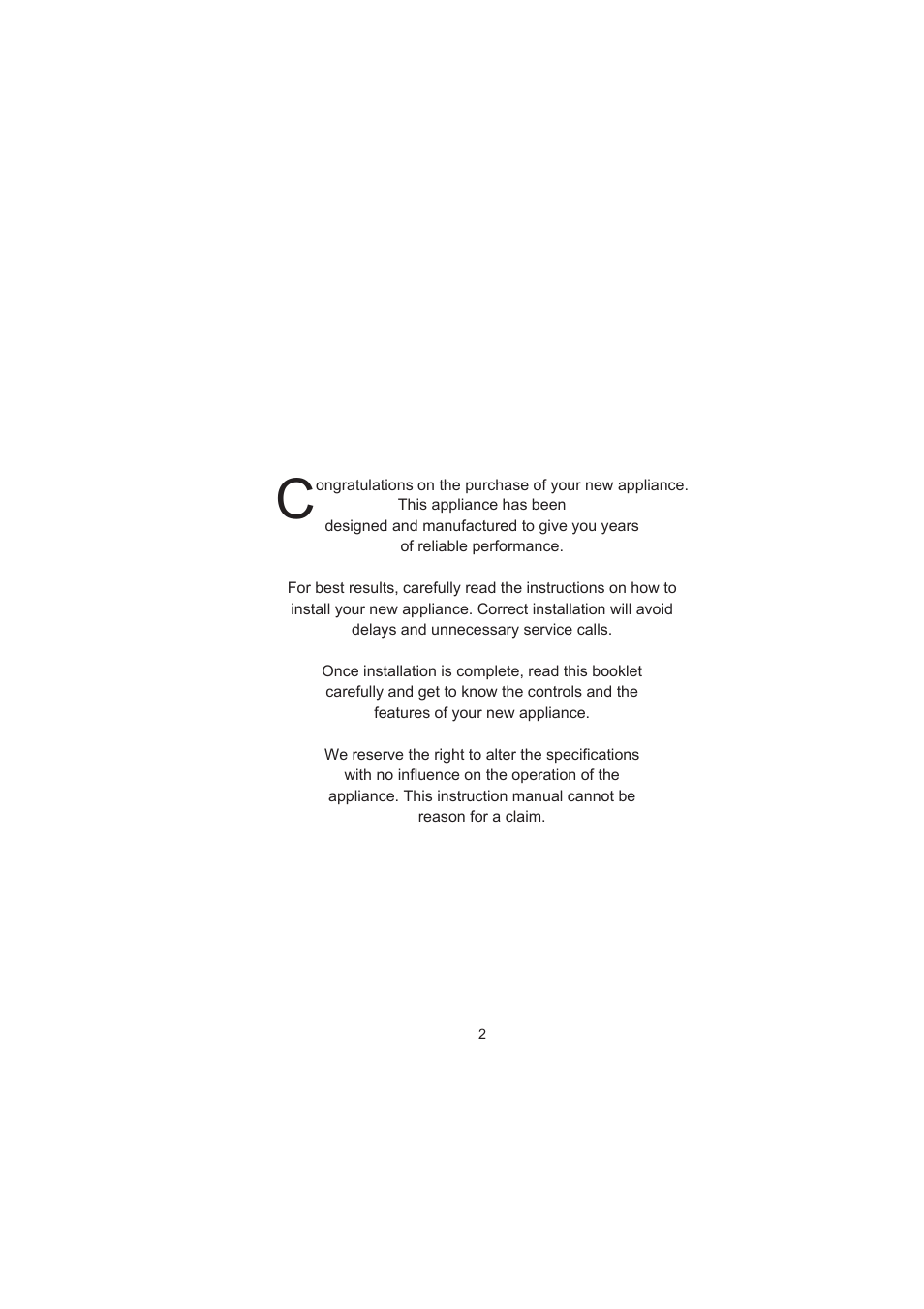 Kleenmaid IVK61 User Manual | Page 2 / 17