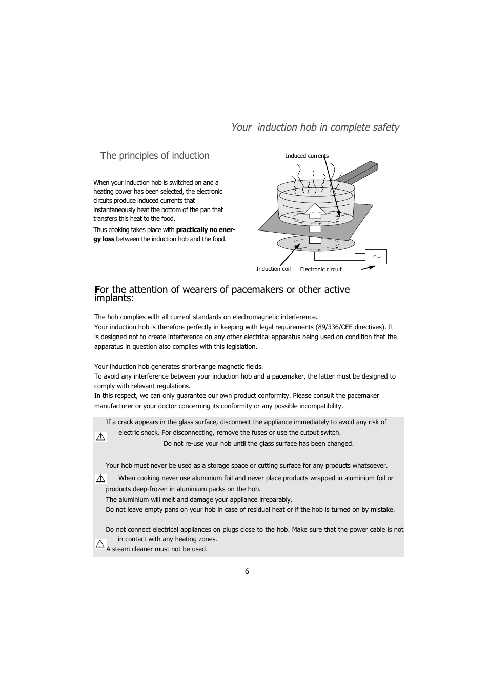 Kleenmaid IVK61 User Manual | Page 6 / 17