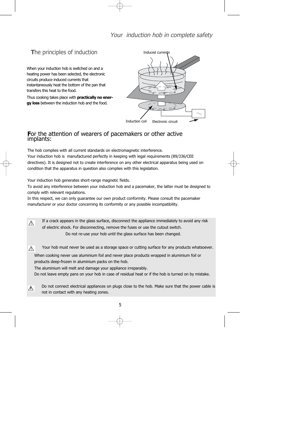 Kleenmaid IVK60 User Manual | Page 6 / 18