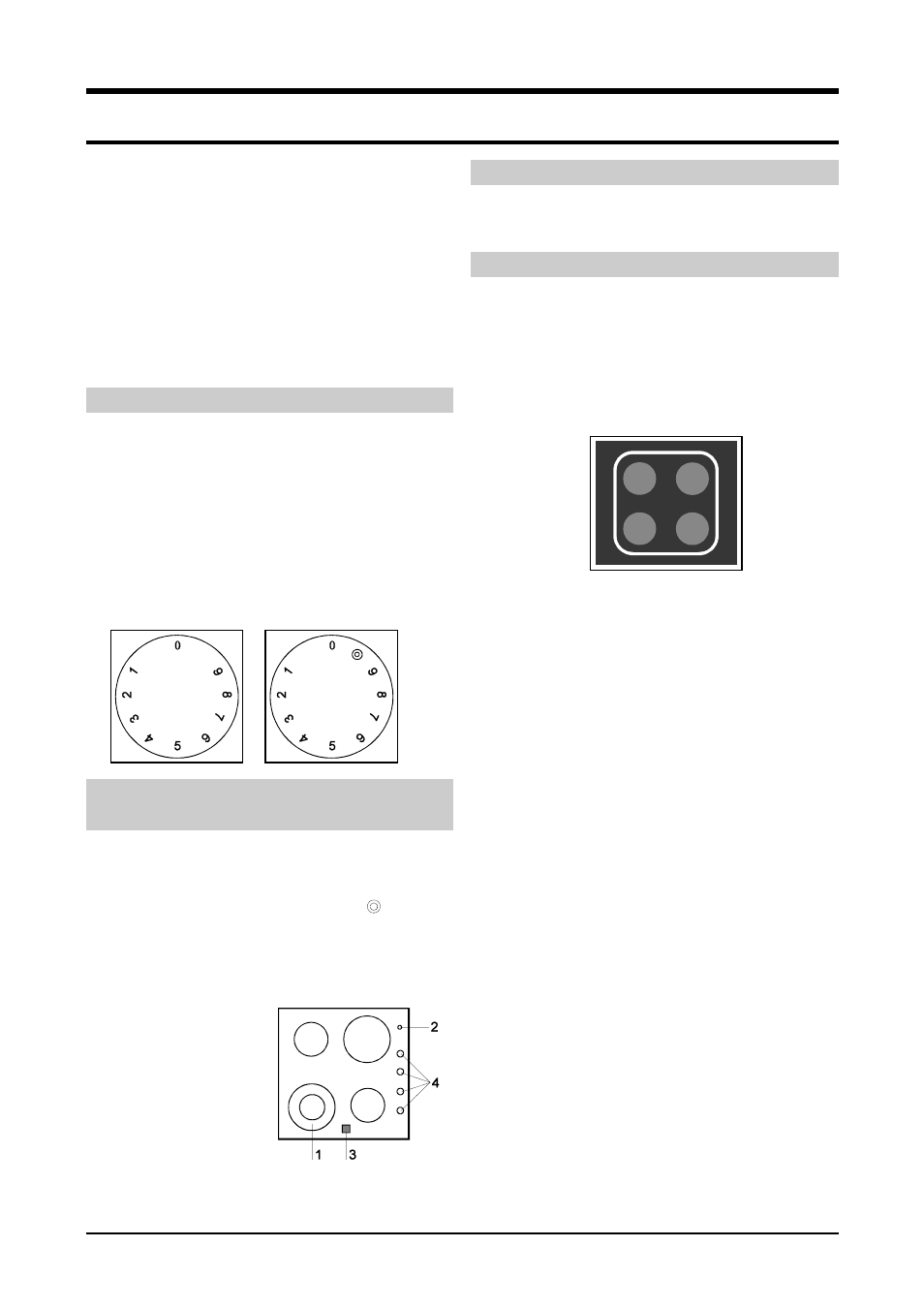 Setting of cooking zones, Use of cooking zones, The circuit and extended circuit switch | Signal lamp, Warning lamps "hot | Kleenmaid CH605CM User Manual | Page 6 / 12