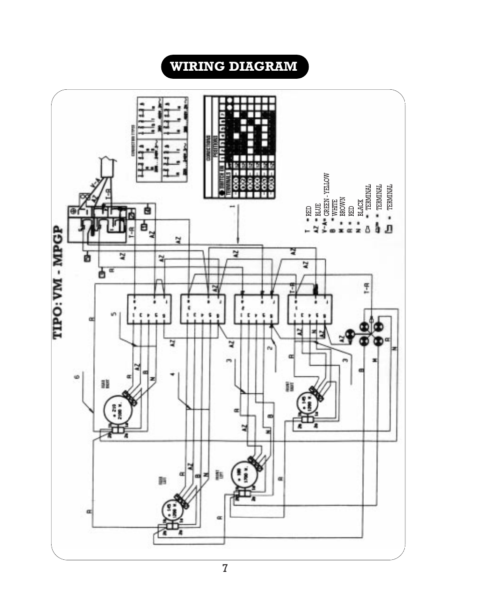 Wiring diagram | Kleenmaid CH16 User Manual | Page 9 / 11