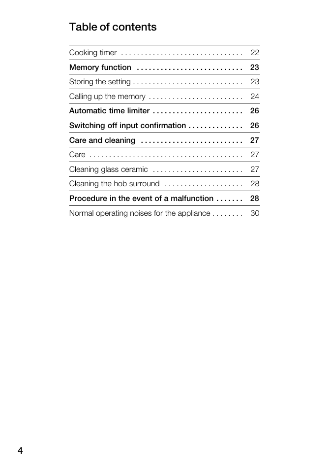 Kleenmaid ICK68X User Manual | Page 4 / 32