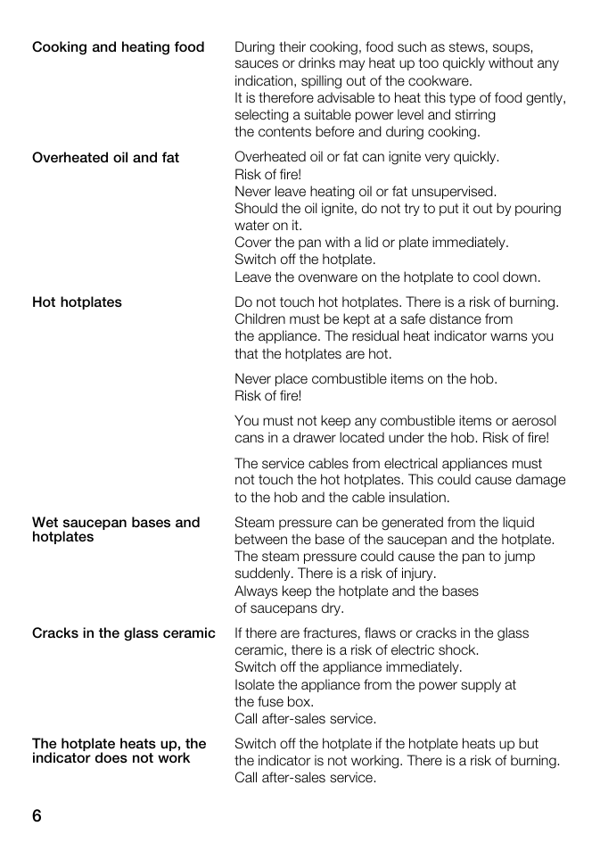 Kleenmaid ICK98X User Manual | Page 6 / 32