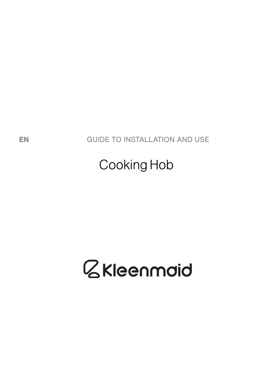 Kleenmaid ICK63 User Manual | 16 pages
