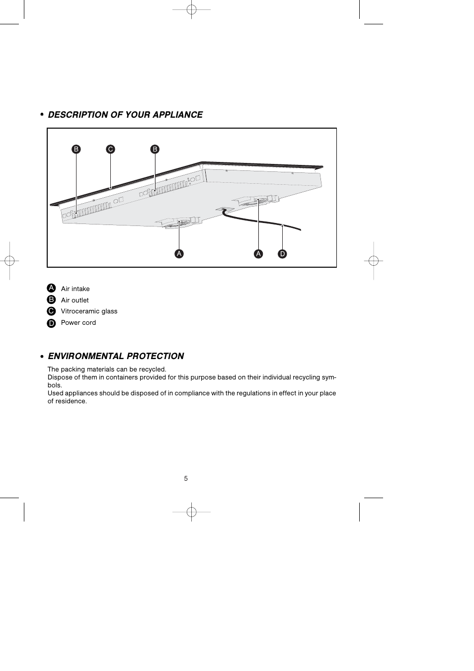 Kleenmaid ICK66X User Manual | Page 5 / 23