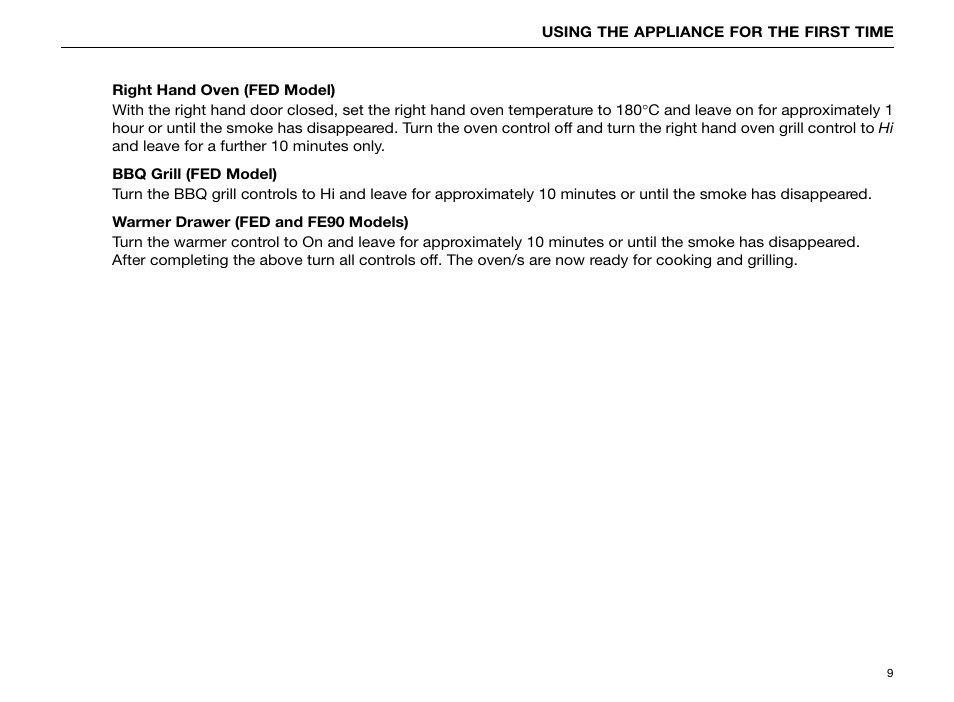 Kleenmaid FE904C User Manual | Page 11 / 60