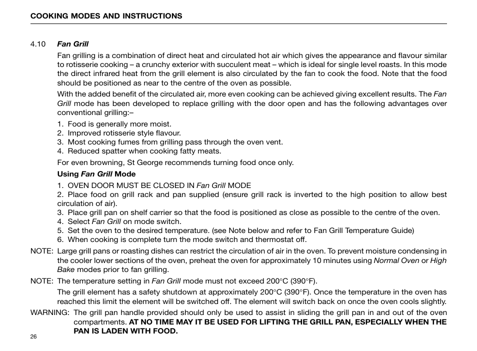 Kleenmaid FE904C User Manual | Page 28 / 60