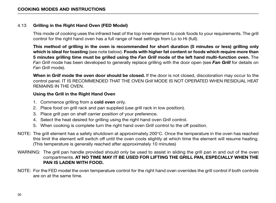 Kleenmaid FE904C User Manual | Page 32 / 60