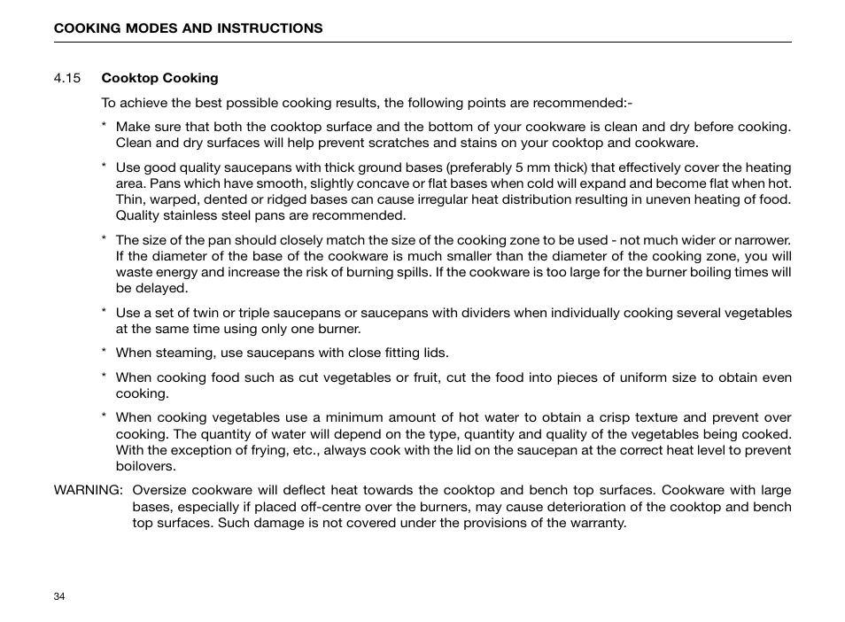 Kleenmaid FE904C User Manual | Page 36 / 60