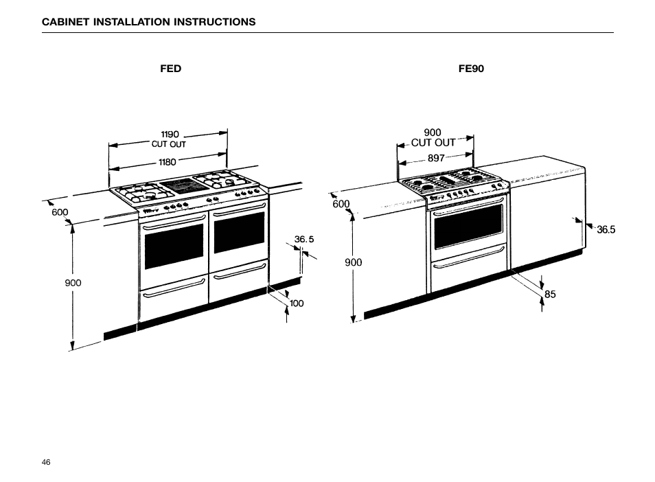 Kleenmaid FE904C User Manual | Page 48 / 60