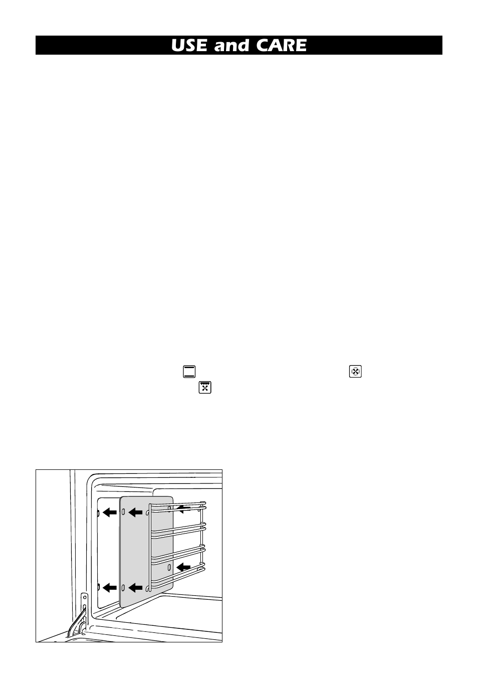 Use and care, Caution, Using the oven for the first time | Kleenmaid FEG605X User Manual | Page 14 / 44