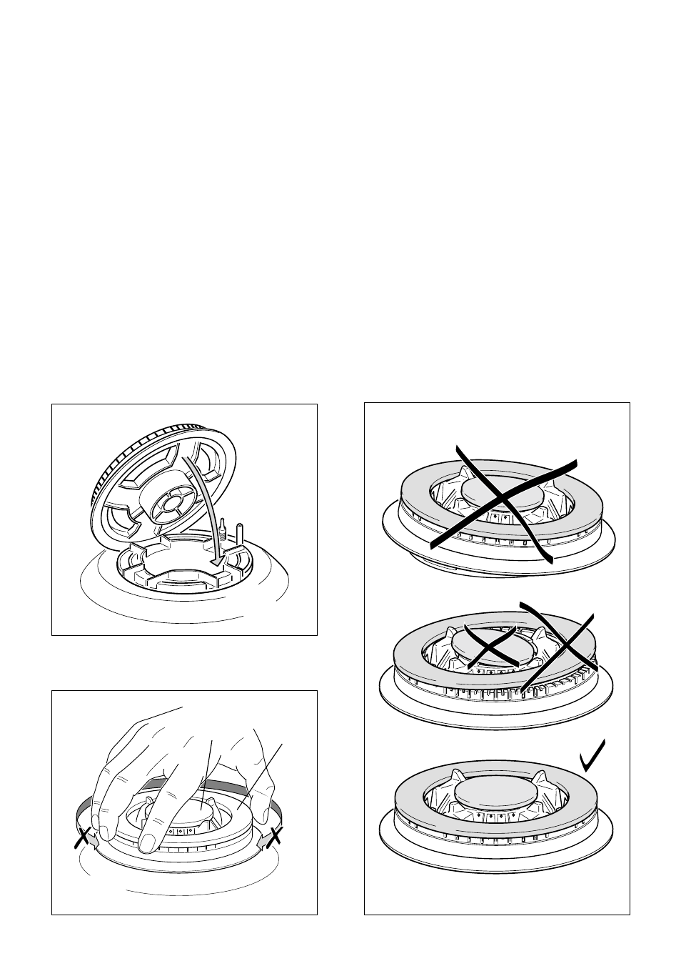 Triple ring burner | Kleenmaid FEG605X User Manual | Page 35 / 44