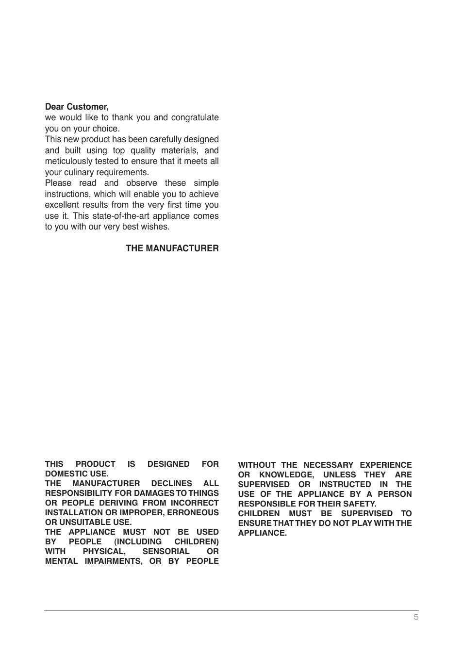 Kleenmaid DCTI User Manual | Page 5 / 16