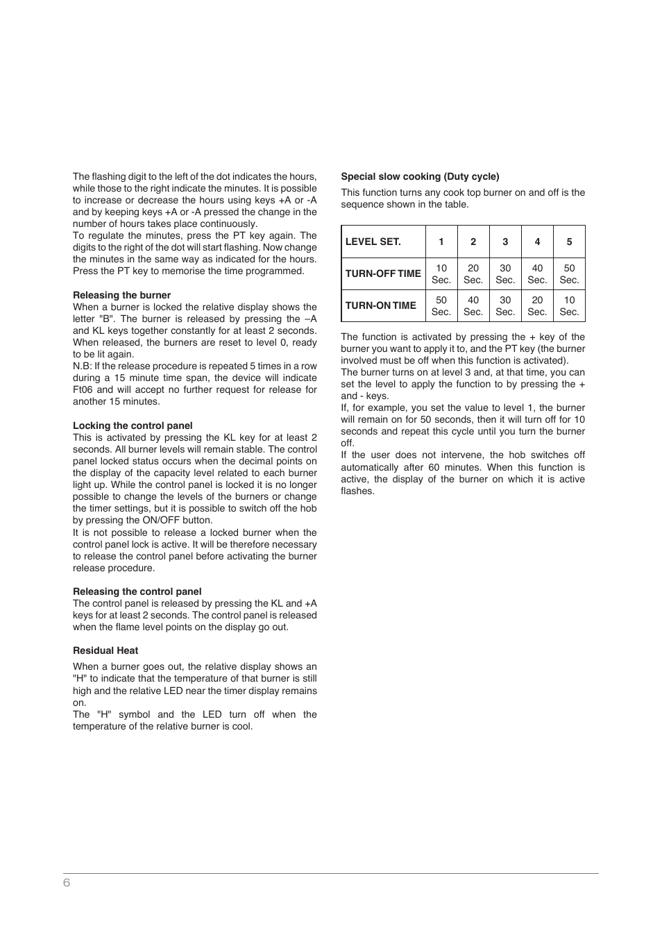 Kleenmaid DCTG User Manual | Page 6 / 16