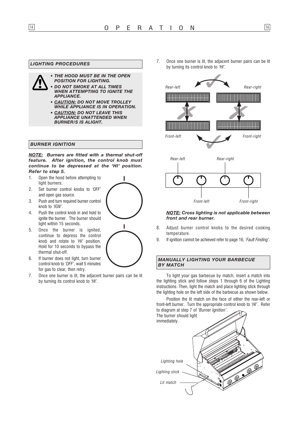 Kleenmaid OCCPB User Manual | Page 14 / 30