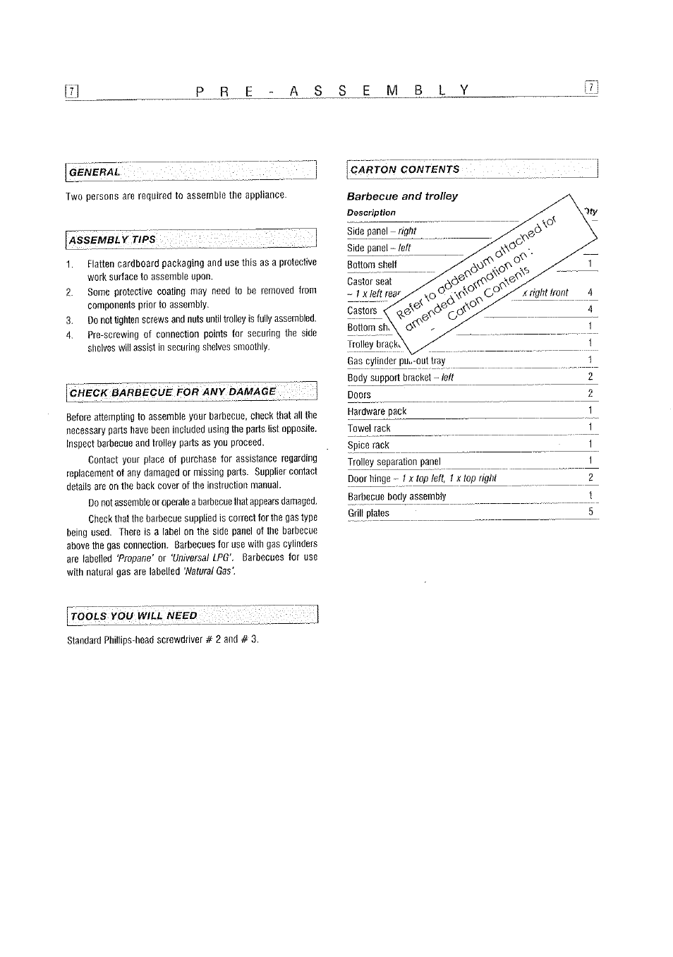 Kleenmaid OCCPB User Manual | Page 7 / 30