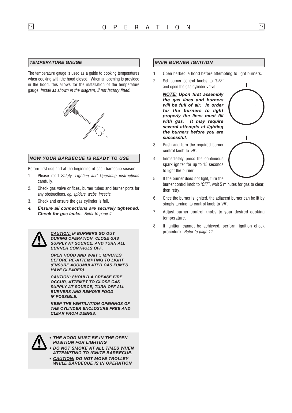 Kleenmaid OCCDB User Manual | Page 13 / 24