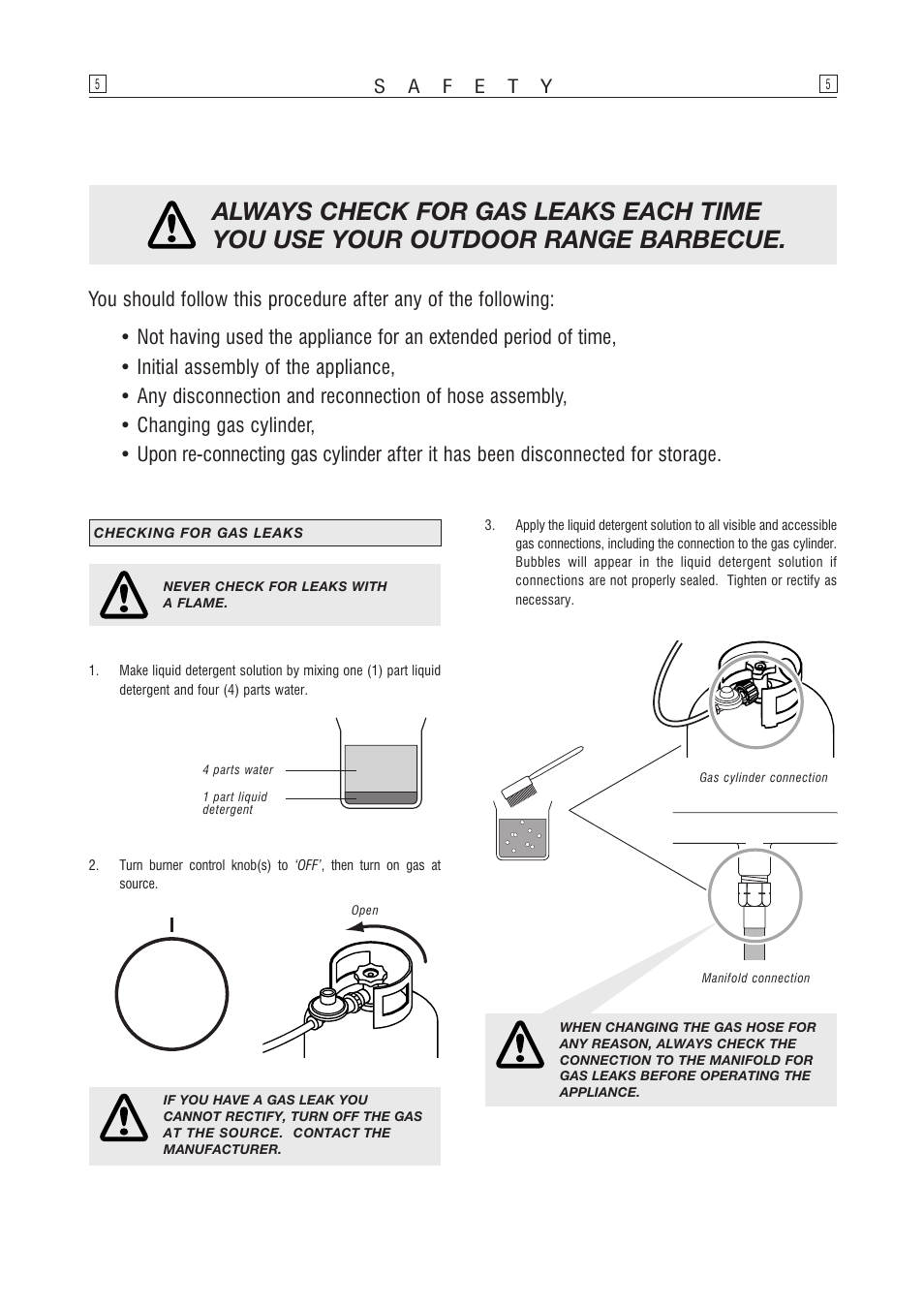 Kleenmaid OCCTWB User Manual | Page 5 / 24
