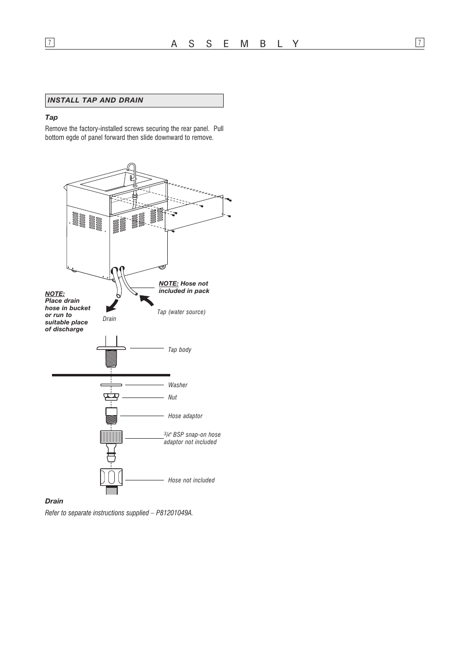 Kleenmaid OCCSC User Manual | Page 7 / 12