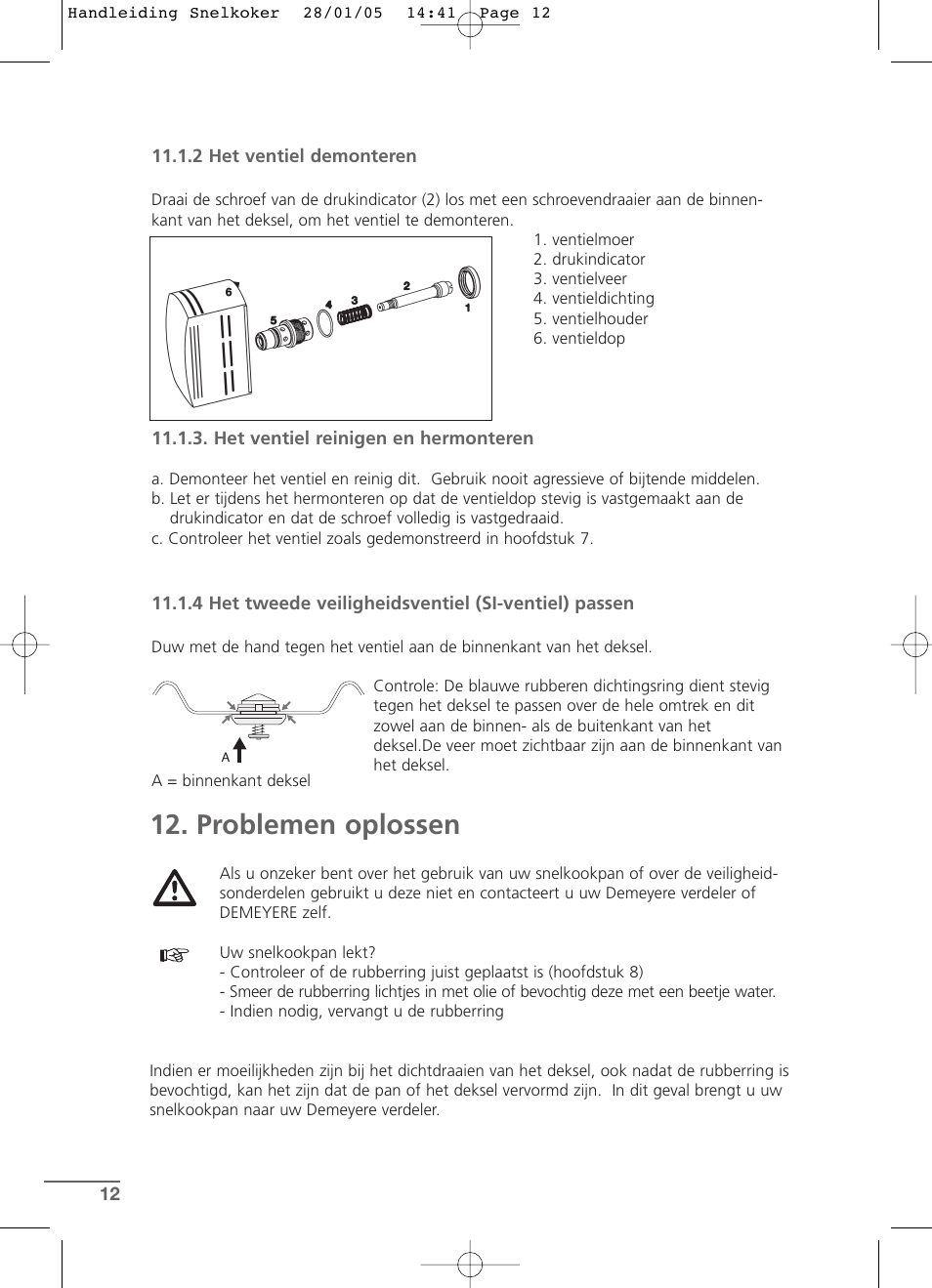 Problemen oplossen | Kleenmaid CW2399 User Manual | Page 12 / 84