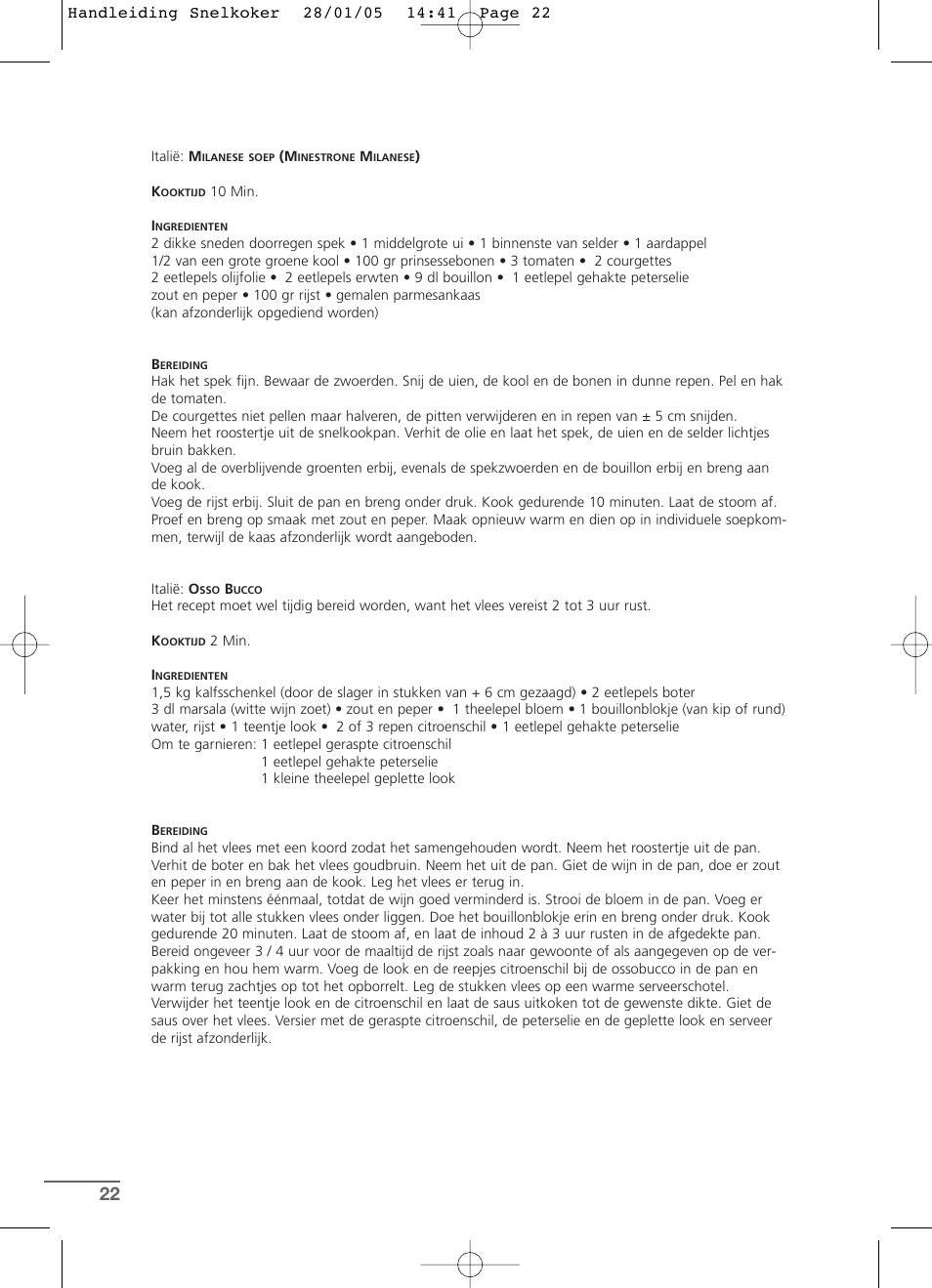 Kleenmaid CW2399 User Manual | Page 22 / 84