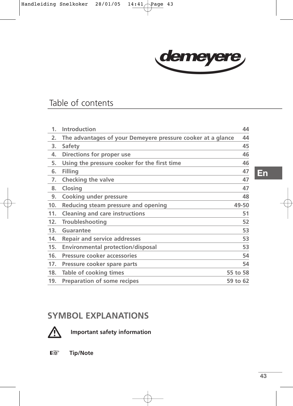 Kleenmaid CW2399 User Manual | Page 43 / 84