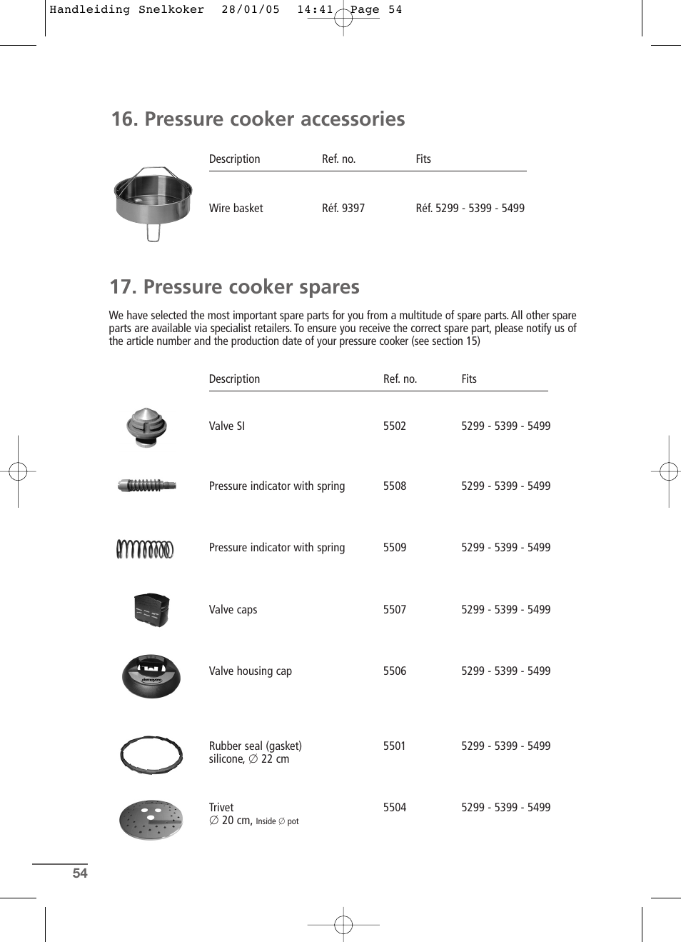 Kleenmaid CW2399 User Manual | Page 54 / 84