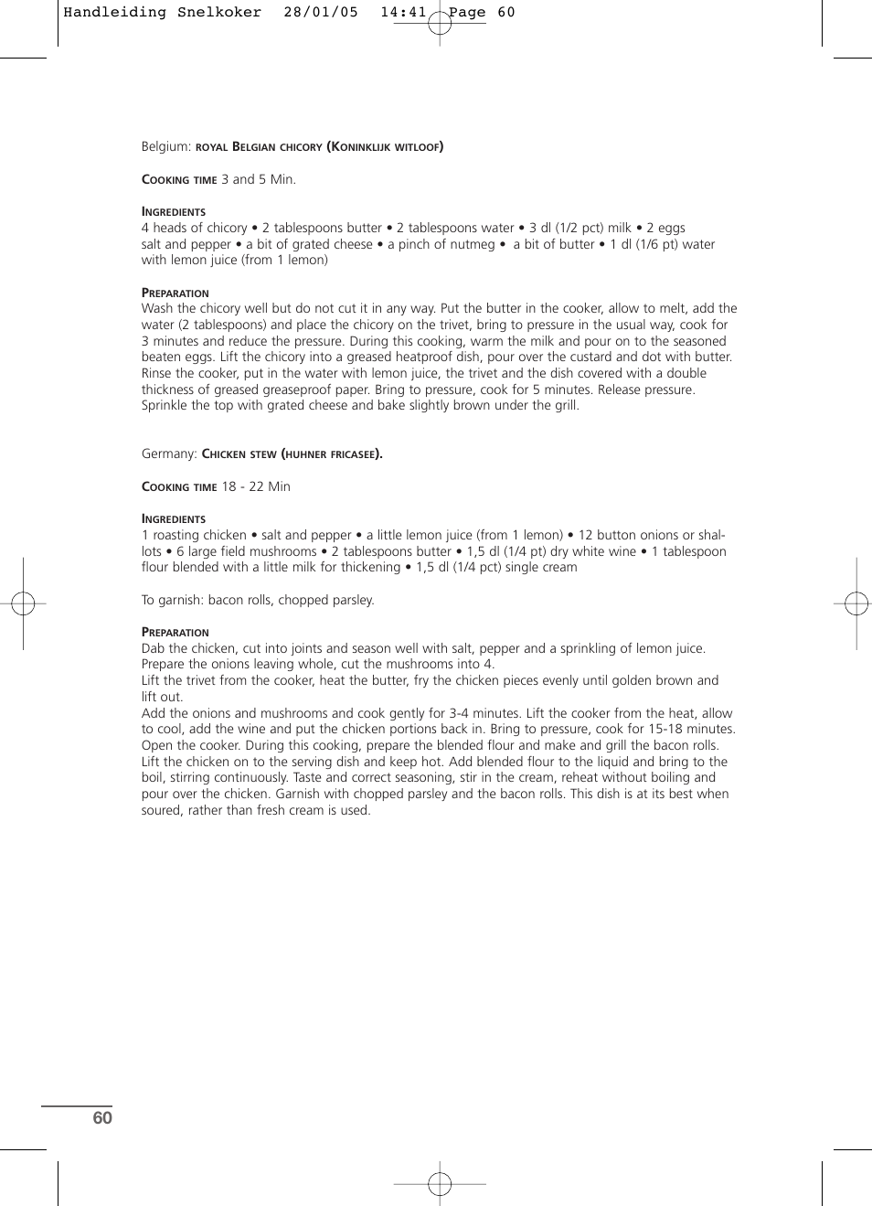 Kleenmaid CW2399 User Manual | Page 60 / 84