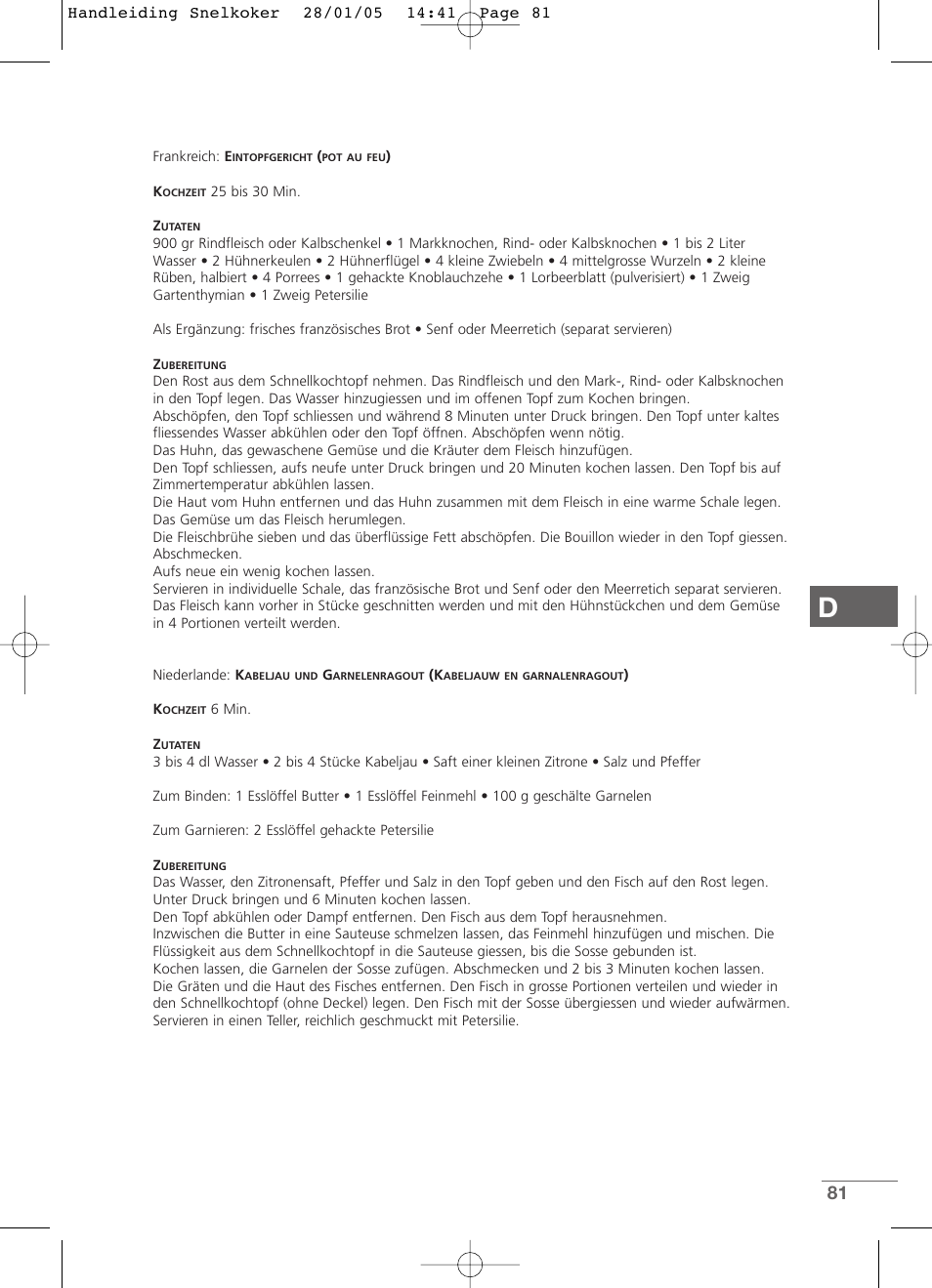 Kleenmaid CW2399 User Manual | Page 81 / 84