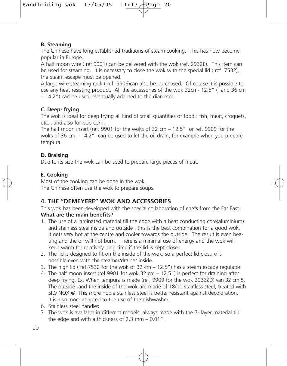 Kleenmaid CW52926 User Manual | Page 20 / 33