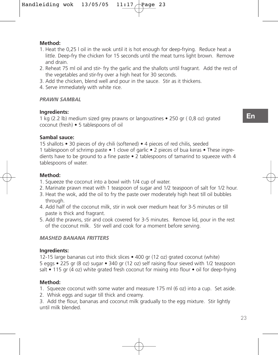 Kleenmaid CW52926 User Manual | Page 23 / 33